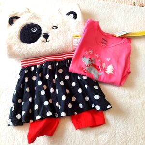 Okie dokie girls top New 5t gymboree top New Size 5 Disney skort shorts Size 5